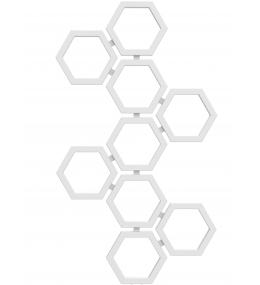 Grzejnik dekoracyjny HEXA G1 wysokość 140,5 cm