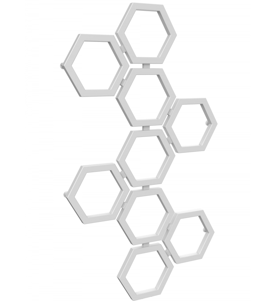 Grzejnik dekoracyjny HEXA G1 wysokość 140,5 cm