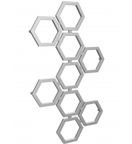 Grzejnik dekoracyjny HEXA G1 wysokość 140,5 cm