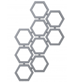 Grzejnik dekoracyjny HEXA G2 wysokość 112 cm