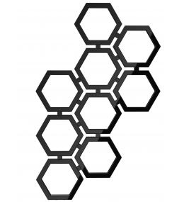 Grzejnik dekoracyjny HEXA G2 wysokość 112 cm