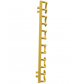 Grzejnik łazienkowy WUN szerokość 53 cm