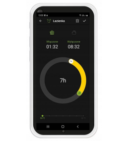 Grzałka elektryczna do grzejnika NEX APP CZARNA