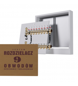 Zestaw Skrzynka natynkowa biała + Rozdzielacz...