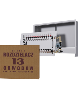 Rozdzielacz nierdzewny 13-obwodowy + Grupa...