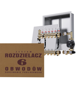 Rozdzielacz nierdzewny 7-obwodowy + Grupa...