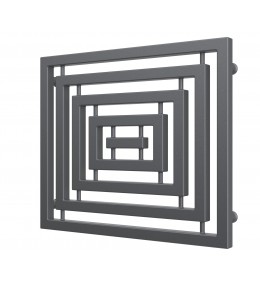 Grzejnik łazienkowy TOMSQUARE wysokość 510 mm