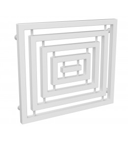 Grzejnik łazienkowy TOMSQUARE wysokość 510 mm