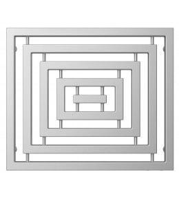 Grzejnik łazienkowy TOMSQUARE wysokość 510 mm