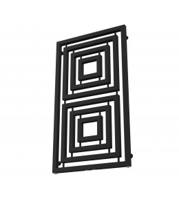 Grzejnik łazienkowy SQUARE szerokość 530 mm