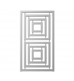 Grzejnik łazienkowy SQUARE szerokość 530 mm