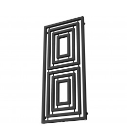 Grzejnik łazienkowy SQUARE szerokość 530 mm
