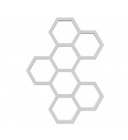 Grzejnik dekoracyjny HONEY szerokość 718 mm