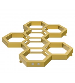 Grzejnik dekoracyjny HONEY szerokość 718 mm