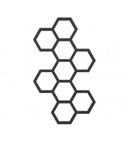 Grzejnik dekoracyjny HONEY szerokość 718 mm