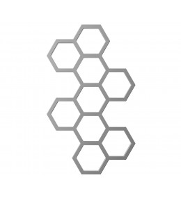 Grzejnik dekoracyjny HONEY szerokość 718 mm