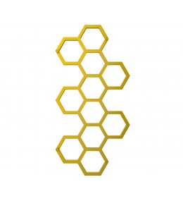 Grzejnik dekoracyjny HONEY szerokość 718 mm