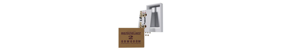 Rozdzielacze Nierdzewne + Złączki PEX + Skrzynka Natynkowa – Kompletny System CO | RozdzielaczPlus.pl